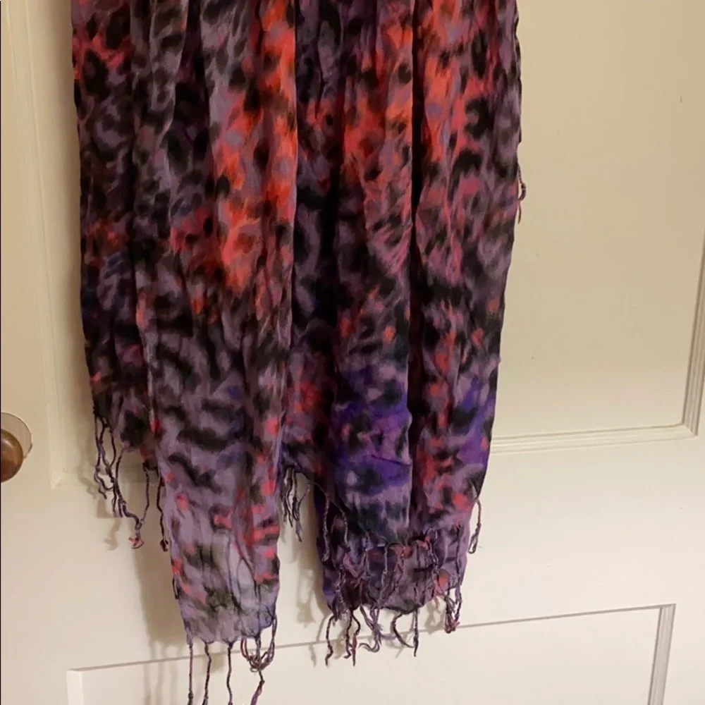 2Bebe multicolored long fashion scarf